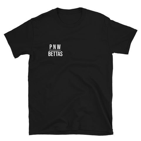Short-Sleeve Unisex T-Shirt | PNW Bettas Logo