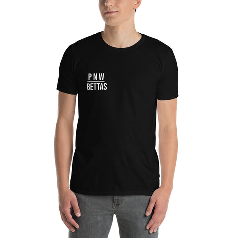 Short-Sleeve Unisex T-Shirt | PNW Bettas Logo